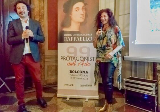 Donata Lombardi - Premio-Internazionale-Raffaello-a-Bologna-1